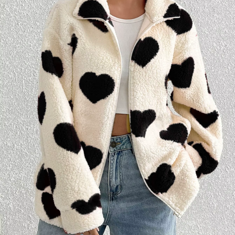 HEARTLINE SHERPA JACKET