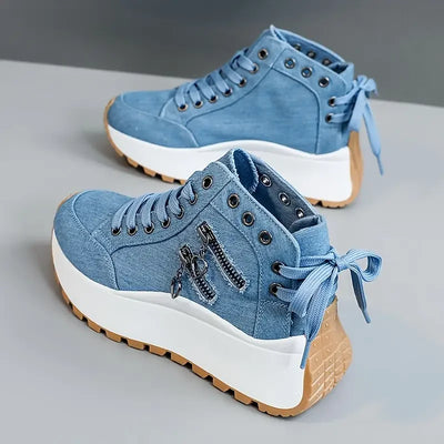 ELARA DENIM SNEAKERS