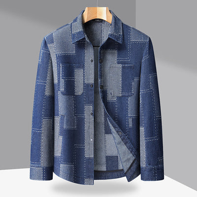 WINSTON PATCH DENIM SHIRT