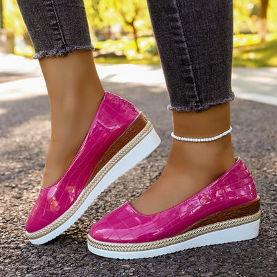 VERA ROUND WEDGE HEELS