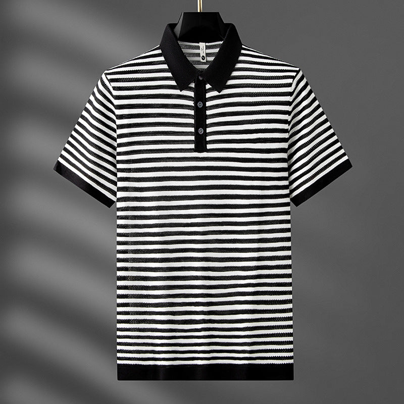BELMONT STRIPED POLO