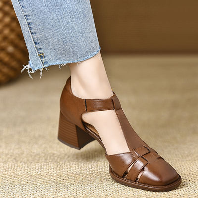 MARGO T-STRAP HEELS