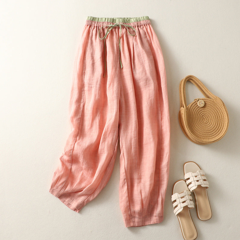 LUNARA LINEN PANTS