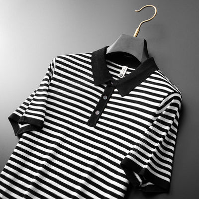 BELMONT STRIPED POLO