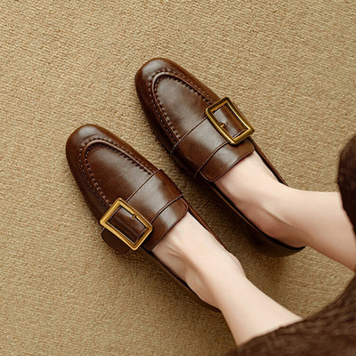 MEGAN BUCKLE LOAFERS