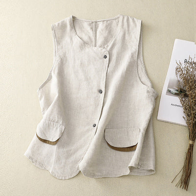 MARLA LINEN VEST