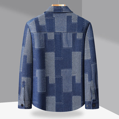 WINSTON PATCH DENIM SHIRT