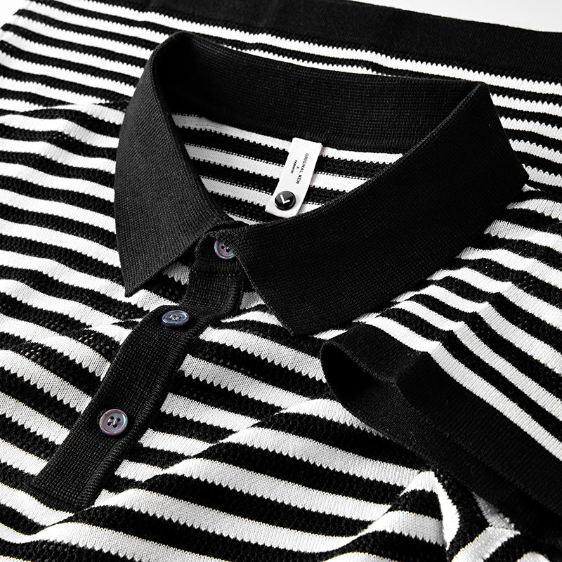 BELMONT STRIPED POLO