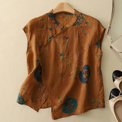 ELIRA LINEN BLOUSE