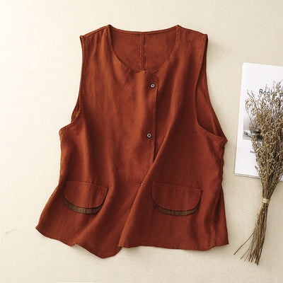 MARLA LINEN VEST