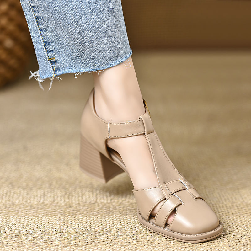 MARGO T-STRAP HEELS
