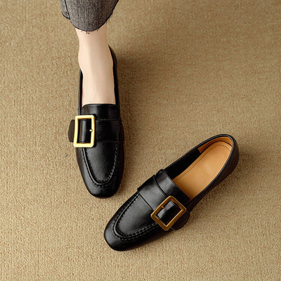 MEGAN BUCKLE LOAFERS