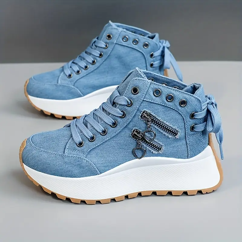 ELARA DENIM SNEAKERS