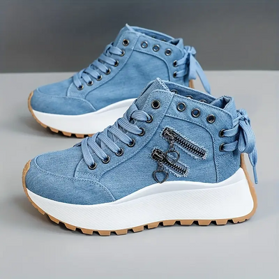 ELARA DENIM SNEAKERS