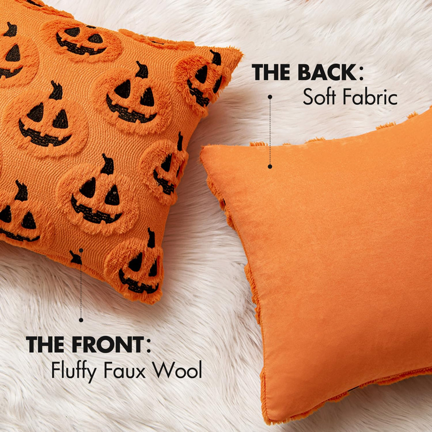 PUMPKIN HALLOW PILLOW COVERS