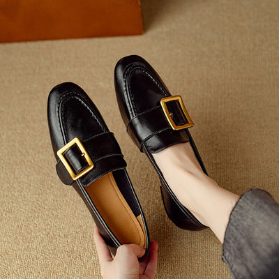 MEGAN BUCKLE LOAFERS