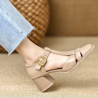 MARGO T-STRAP HEELS