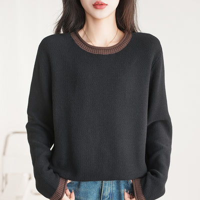 AMBER COTTON PULLOVER