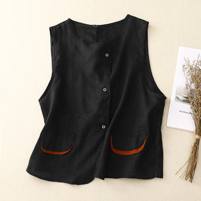 MARLA LINEN VEST