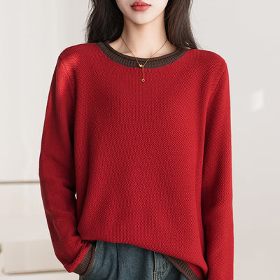 AMBER COTTON PULLOVER