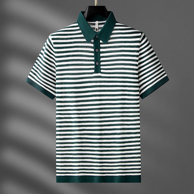 BELMONT STRIPED POLO