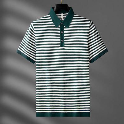 BELMONT STRIPED POLO
