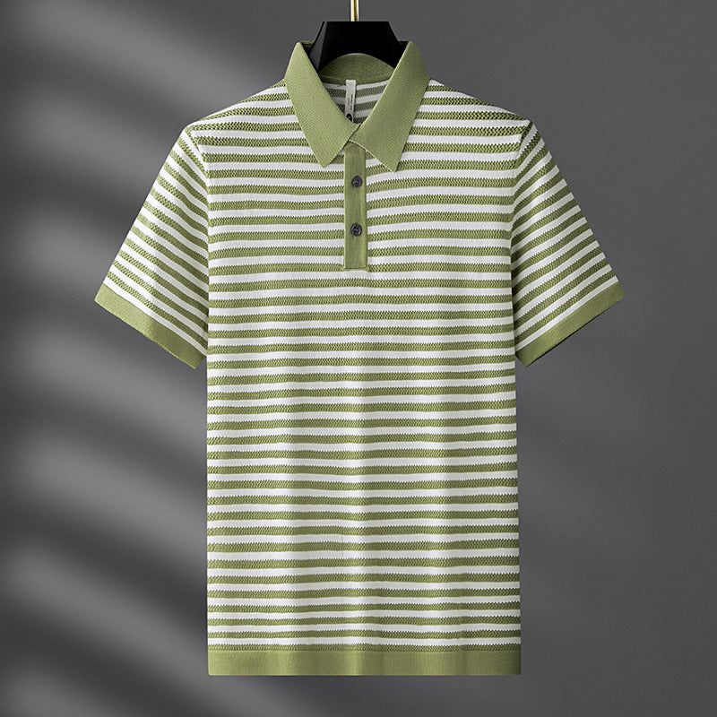 BELMONT STRIPED POLO