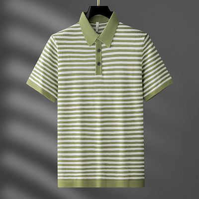 BELMONT STRIPED POLO