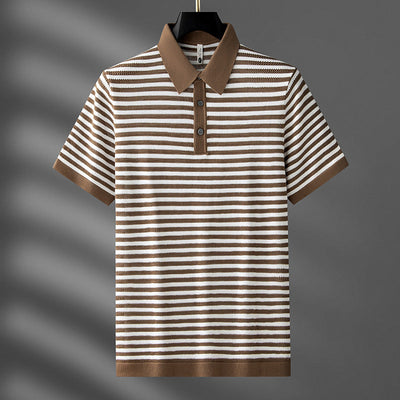 BELMONT STRIPED POLO