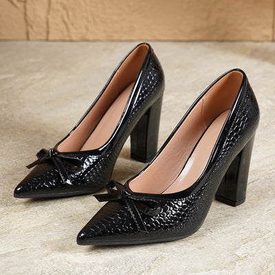 VELERNA PREMIUM LEATHER HEELS
