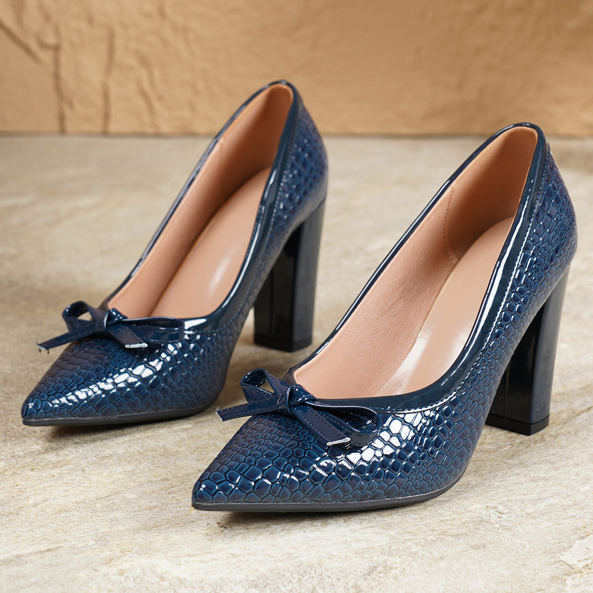 VELERNA PREMIUM LEATHER HEELS