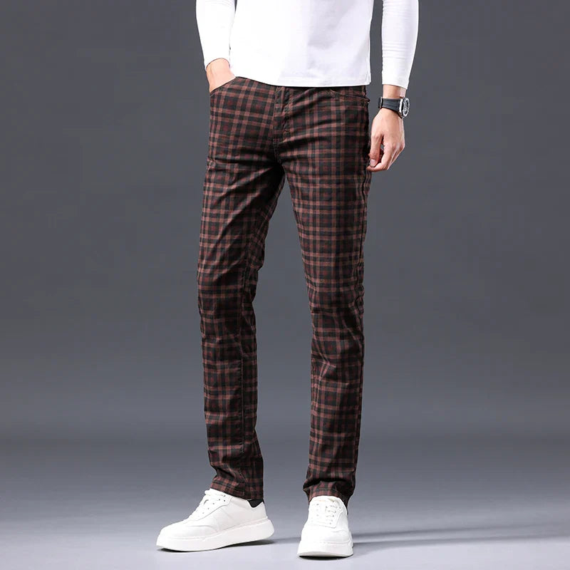 KELVIN PLAID PANTS