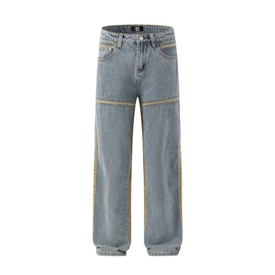 WASHED STRIPELINE JEANS