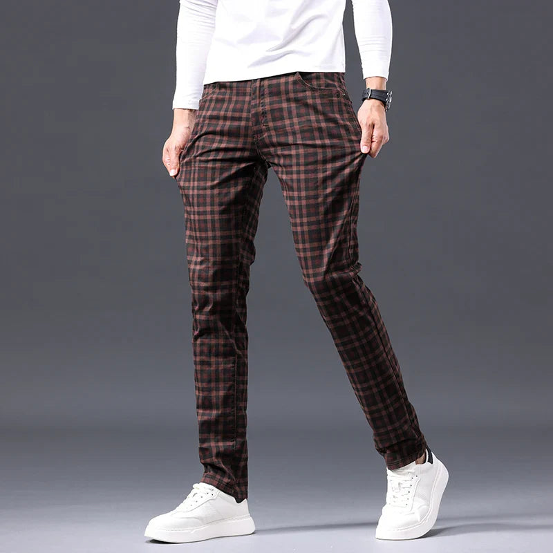 KELVIN PLAID PANTS